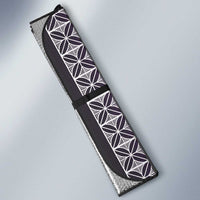 Purple Samoa Malu Tattoo Inspired Auto Sun Shade - Polynesian Pride