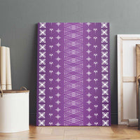 Purple Samoa Malu Tattoo Inspired Canvas Wall Art LT05 - Polynesian Pride
