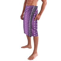 Purple Samoa Malu Tattoo Inspired Lavalava LT05 - Polynesian Pride