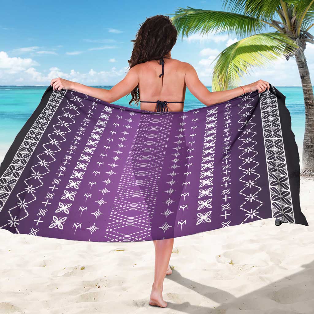 Purple Samoa Malu Tattoo Inspired Sarong - Polynesian Pride
