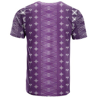 Purple Samoa Malu Tattoo Inspired T Shirt - Polynesian Pride