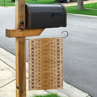 Beige Samoa Malu Tattoo Inspired Garden Flag - Polynesian Pride