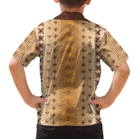 Beige Samoa Malu Tattoo Inspired Hawaiian Shirt LT05 - Polynesian Pride