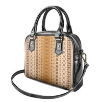 Beige Samoa Malu Tattoo Inspired Shoulder Handbag LT05 - Polynesian Pride