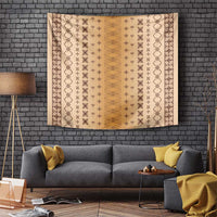 Beige Samoa Malu Tattoo Inspired Tapestry - Polynesian Pride
