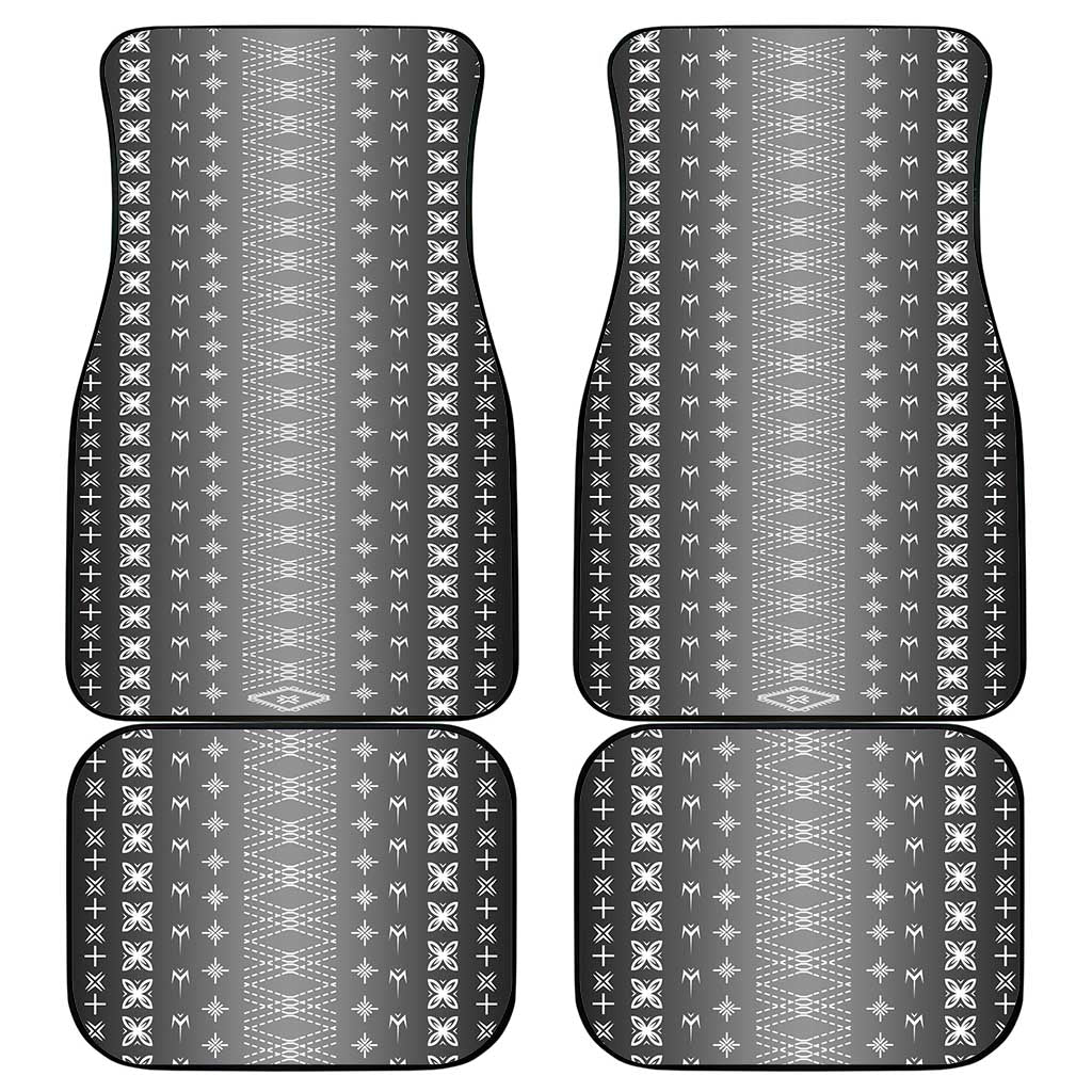 Black Samoa Malu Tattoo Inspired Car Mats LT05 - Polynesian Pride