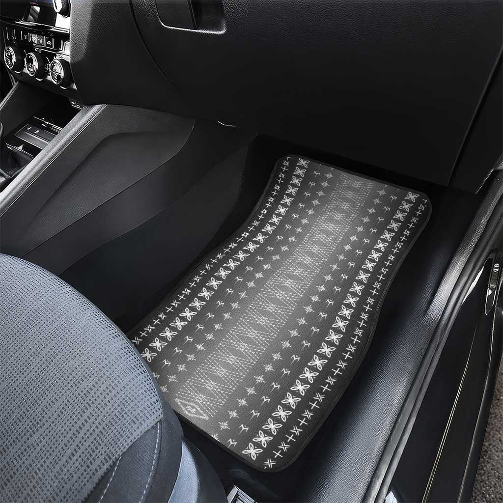 Black Samoa Malu Tattoo Inspired Car Mats LT05 - Polynesian Pride