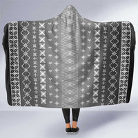 Black Samoa Malu Tattoo Inspired Hooded Blanket LT05 One Size Black - Polynesian Pride