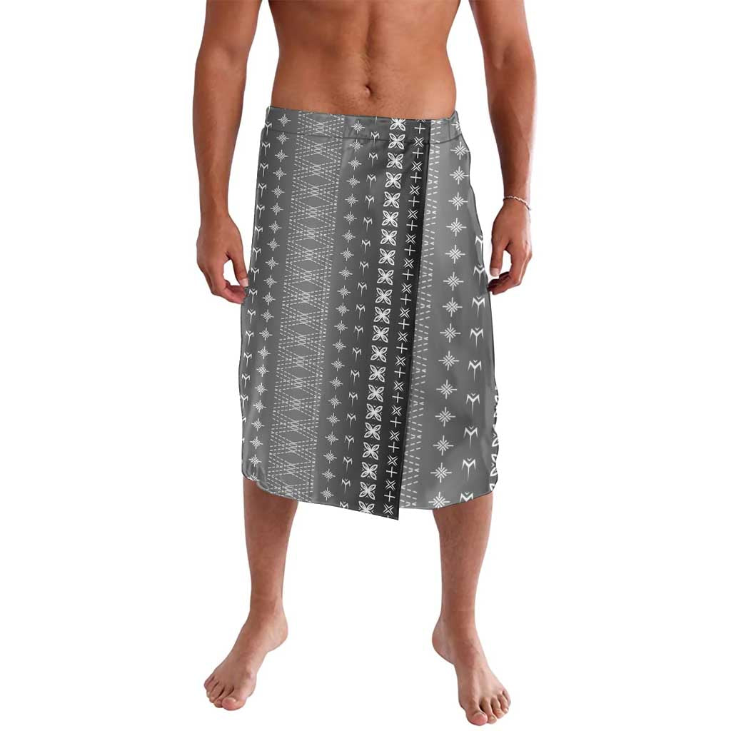 Black Samoa Malu Tattoo Inspired Lavalava LT05 Black - Polynesian Pride