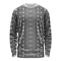 Black Samoa Malu Tattoo Inspired Long Sleeve Shirt - Polynesian Pride