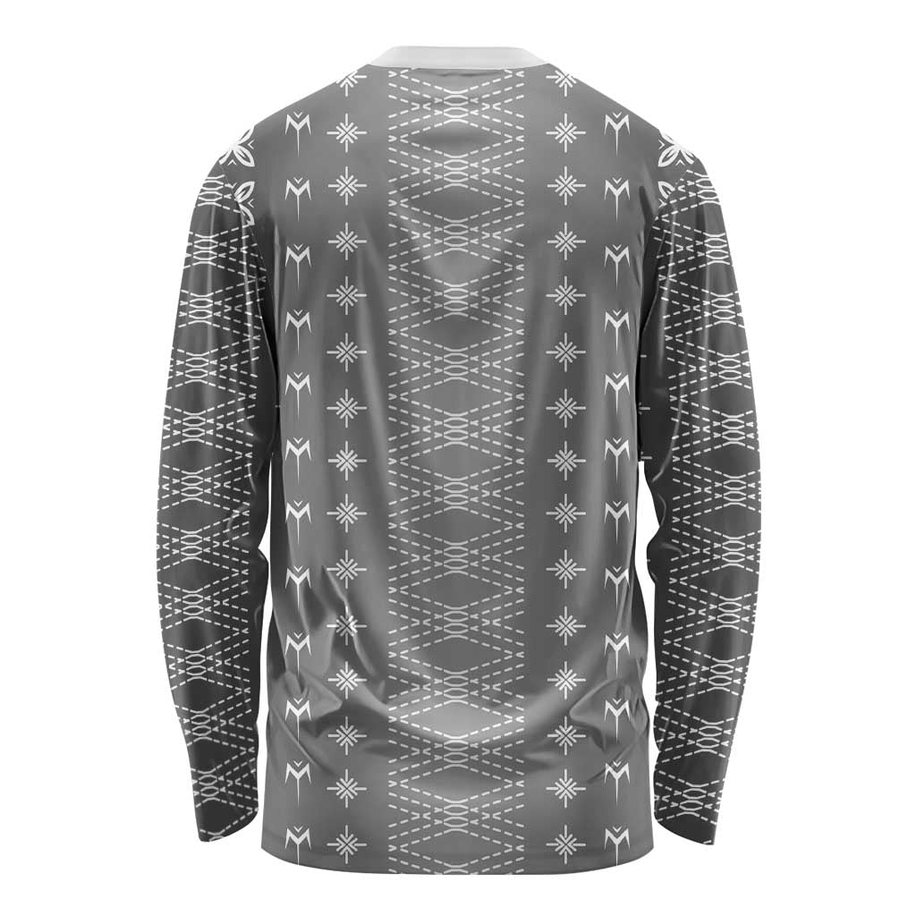 Black Samoa Malu Tattoo Inspired Long Sleeve Shirt - Polynesian Pride