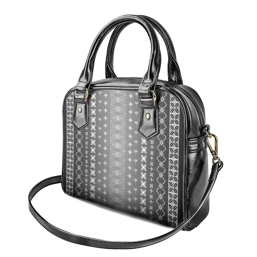 Black Samoa Malu Tattoo Inspired Shoulder Handbag LT05 - Polynesian Pride