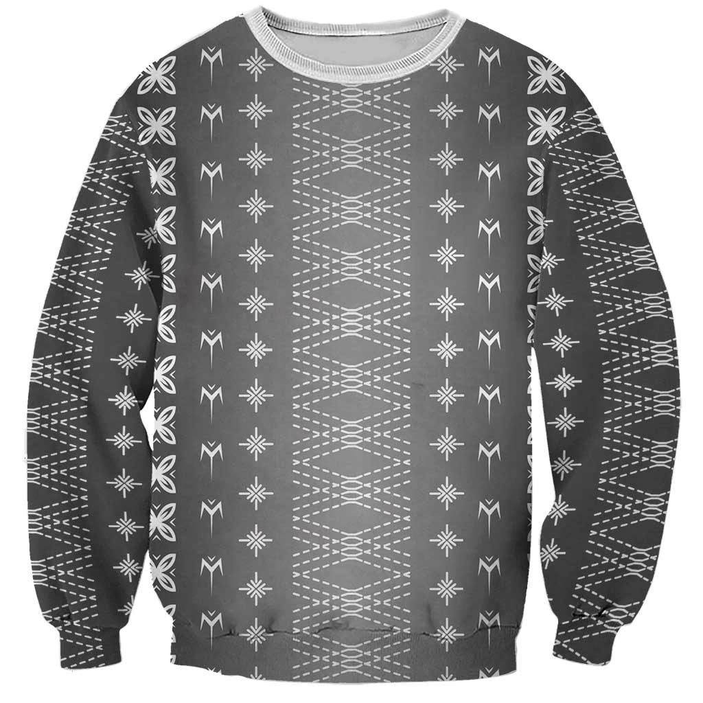 Black Samoa Malu Tattoo Inspired Sweatshirt - Polynesian Pride