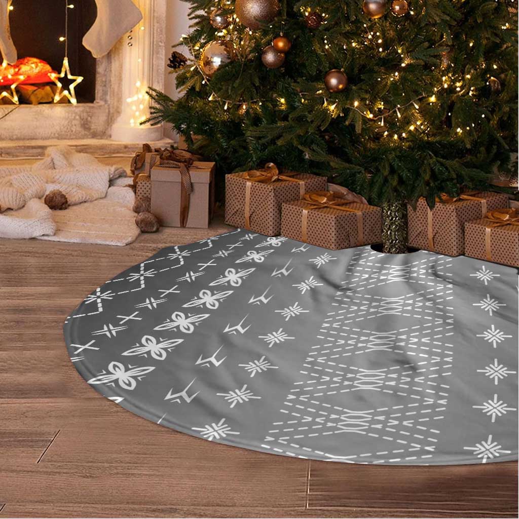 Black Samoa Malu Tattoo Inspired Tree Skirt LT05 - Polynesian Pride