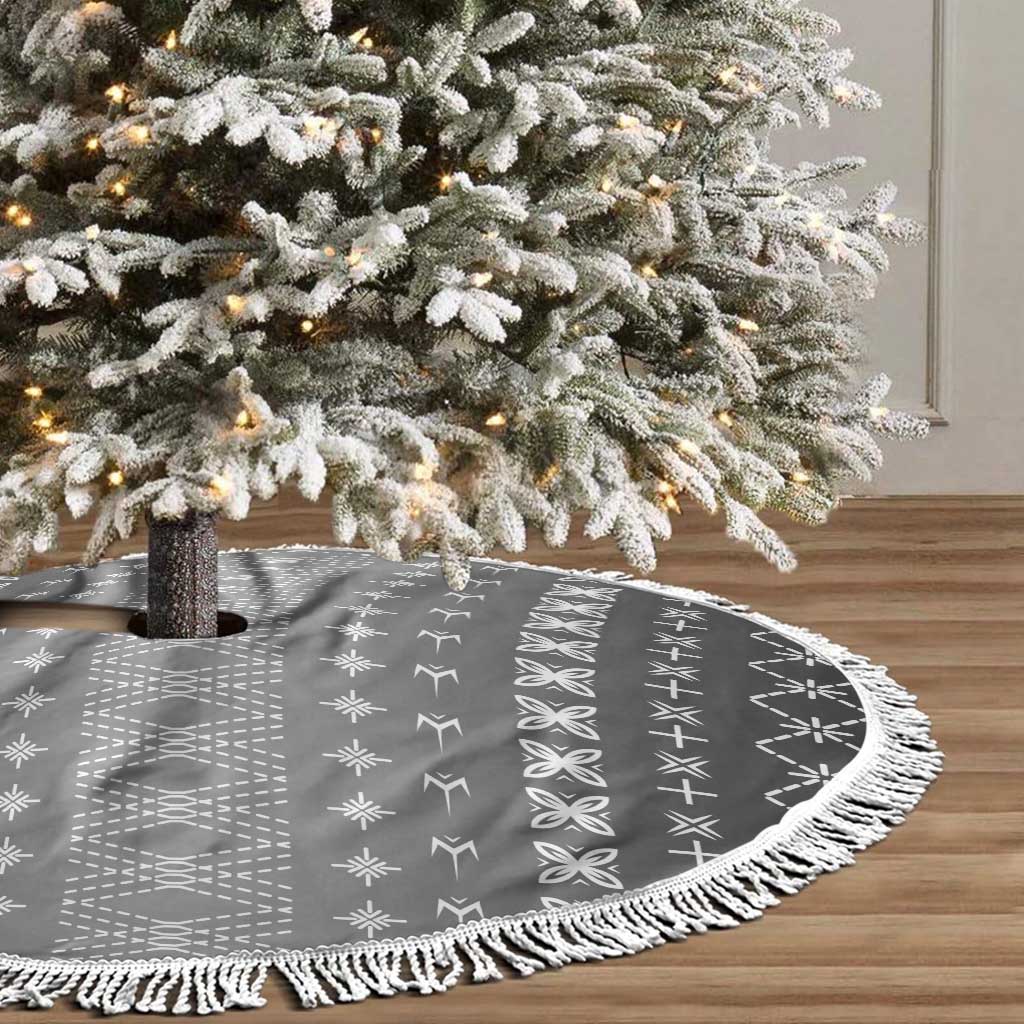 Black Samoa Malu Tattoo Inspired Tree Skirt LT05 - Polynesian Pride