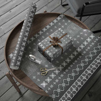 Black Samoa Malu Tattoo Inspired Wrapping Paper LT05 - Polynesian Pride