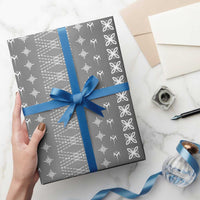 Black Samoa Malu Tattoo Inspired Wrapping Paper LT05 - Polynesian Pride