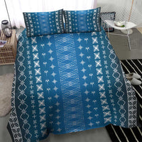 Blue Samoa Malu Tattoo Inspired Bedding Set - Polynesian Pride