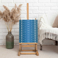 Blue Samoa Malu Tattoo Inspired Canvas Wall Art LT05 - Polynesian Pride