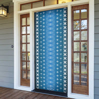Blue Samoa Malu Tattoo Inspired Door Cover LT05 - Polynesian Pride