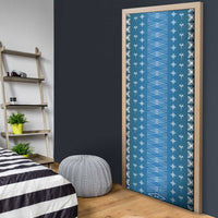Blue Samoa Malu Tattoo Inspired Door Cover LT05 - Polynesian Pride