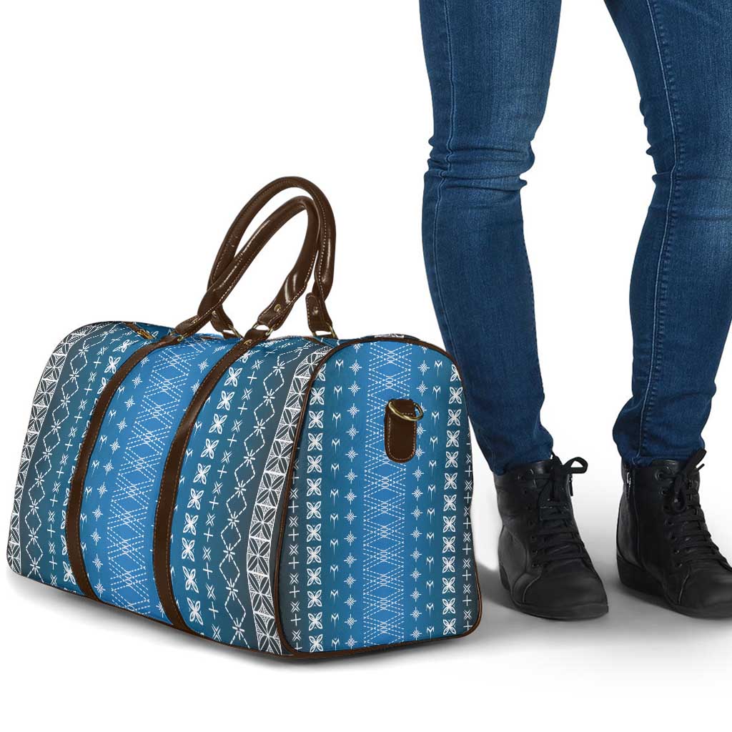 Blue Samoa Malu Tattoo Inspired Travel Bag - Polynesian Pride