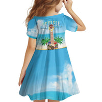 Hawaiian Ukulele Family Matching Tank Maxi Dress and Hawaiian Shirt Sound Of Happiness