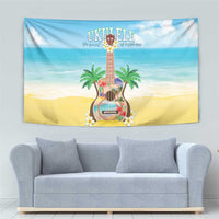 Hawaiian Ukulele Tapestry Sound Of Happiness