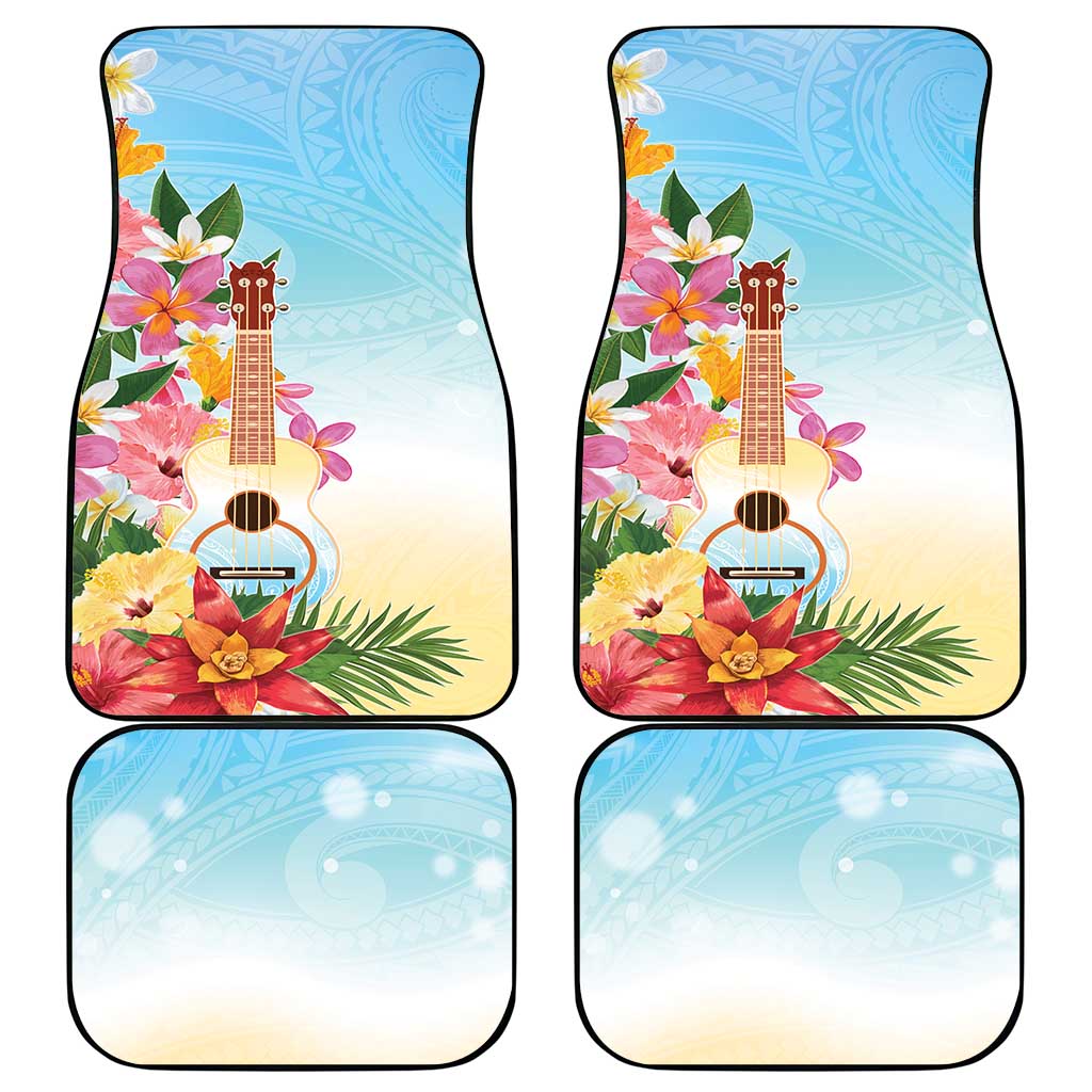 National Ukulele Day Car Mats Tropical Vibe LT05 - Polynesian Pride