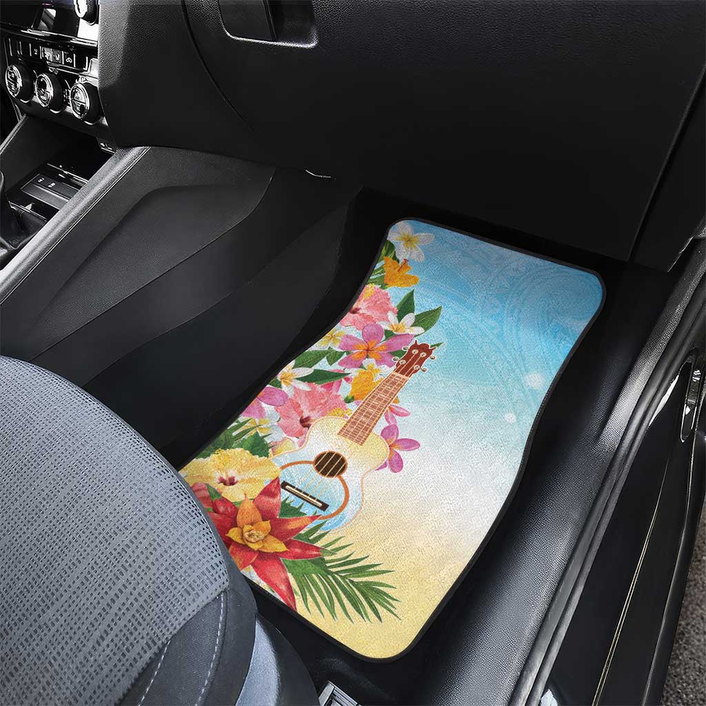 National Ukulele Day Car Mats Tropical Vibe LT05 - Polynesian Pride