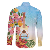 National Ukulele Day Family Matching Puletasi and Hawaiian Shirt Tropical Vibe