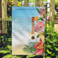 National Ukulele Day Garden Flag Tropical Vibe LT05 Garden Flag Colorful - Polynesian Pride