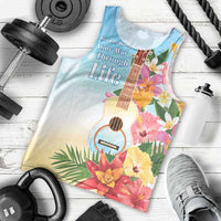 National Ukulele Day Men Tank Top Tropical Vibe LT05 - Polynesian Pride