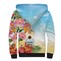 National Ukulele Day Sherpa Hoodie Tropical Vibe LT05 - Polynesian Pride