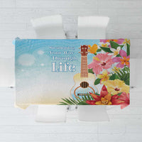 National Ukulele Day Tablecloth Tropical Vibe LT05 Colorful - Polynesian Pride