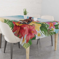 National Ukulele Day Tablecloth Tropical Vibe LT05 - Polynesian Pride