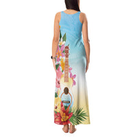 National Ukulele Day Tank Maxi Dress Tropical Vibe LT05 - Polynesian Pride