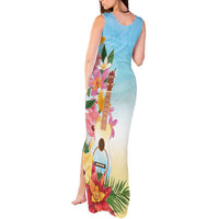 National Ukulele Day Tank Maxi Dress Tropical Vibe LT05 - Polynesian Pride