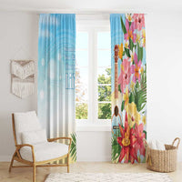 National Ukulele Day Window Curtain Tropical Vibe LT05 - Polynesian Pride