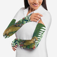 New Zealand Kea Bird Arm Sleeves With Maori Koru Fern LT05 - Polynesian Pride