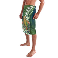 New Zealand Kea Bird Lavalava With Maori Koru Fern LT05 - Polynesian Pride