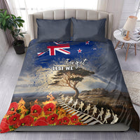 New Zealand ANZAC Day Bedding Set The Lonesome Pine With Soldier Fern LT05 - Polynesian Pride