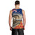 New Zealand ANZAC Day Men Tank Top The Lonesome Pine With Soldier Fern LT05 - Polynesian Pride