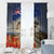 New Zealand ANZAC Day Window Curtain The Lonesome Pine With Soldier Fern LT05 - Polynesian Pride