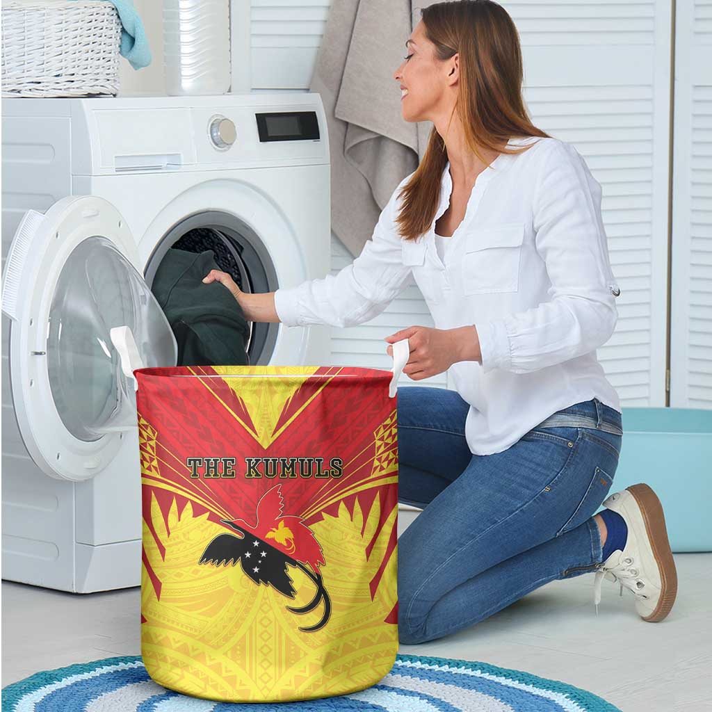 Papua New Guinea Rugby Laundry Basket Kumuls Heritage LT05 - Polynesian Pride