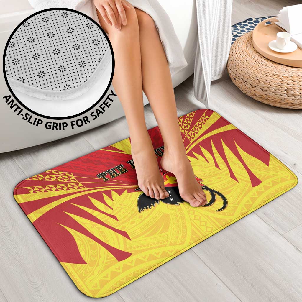 Papua New Guinea Rugby Bathroom Set Kumuls Heritage LT05 - Polynesian Pride