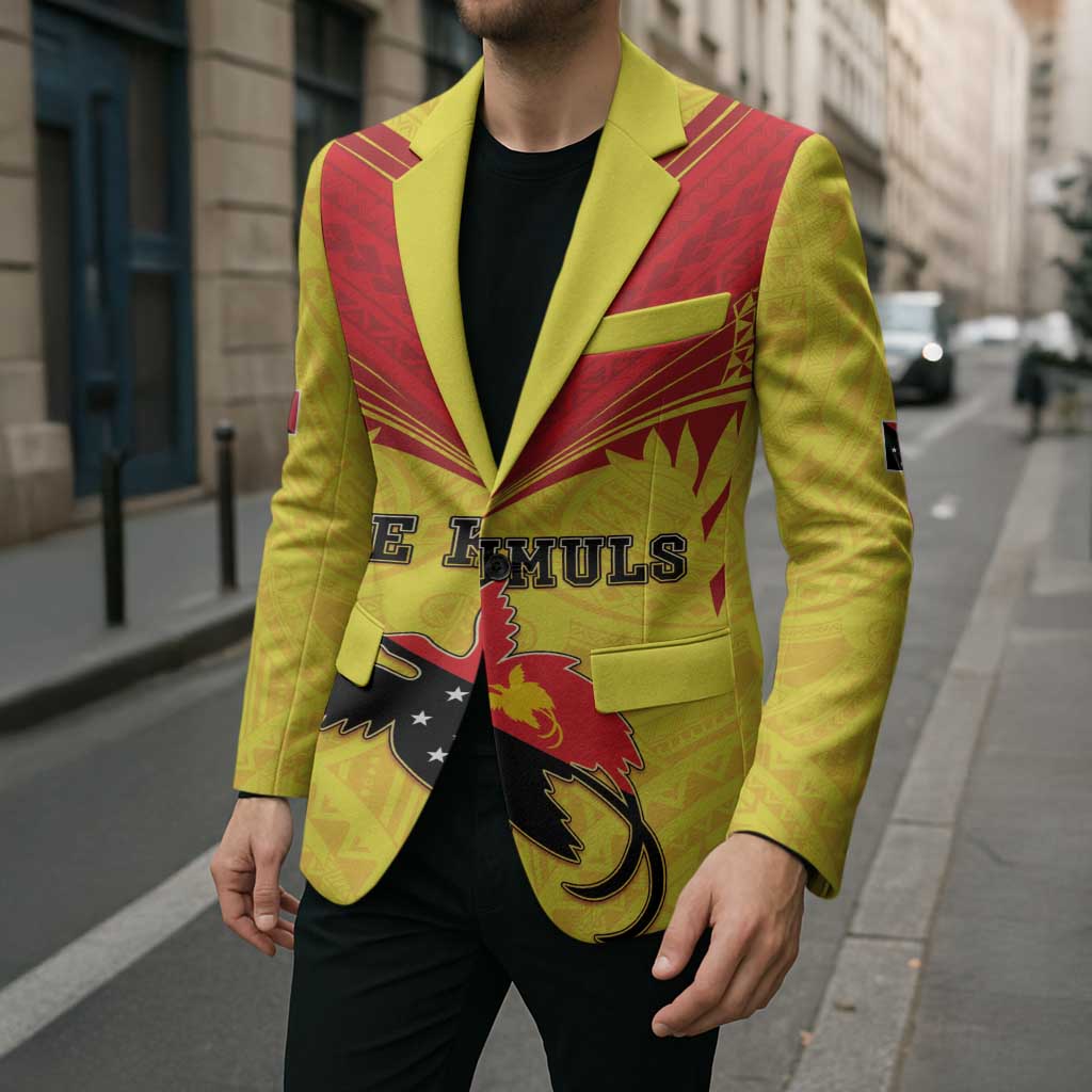 Papua New Guinea Rugby Custom Blazer Kumuls Heritage LT05 - Polynesian Pride
