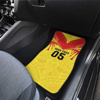 Papua New Guinea Rugby Custom Car Mats Kumuls Heritage LT05 - Polynesian Pride