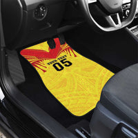 Papua New Guinea Rugby Custom Car Mats Kumuls Heritage LT05 - Polynesian Pride
