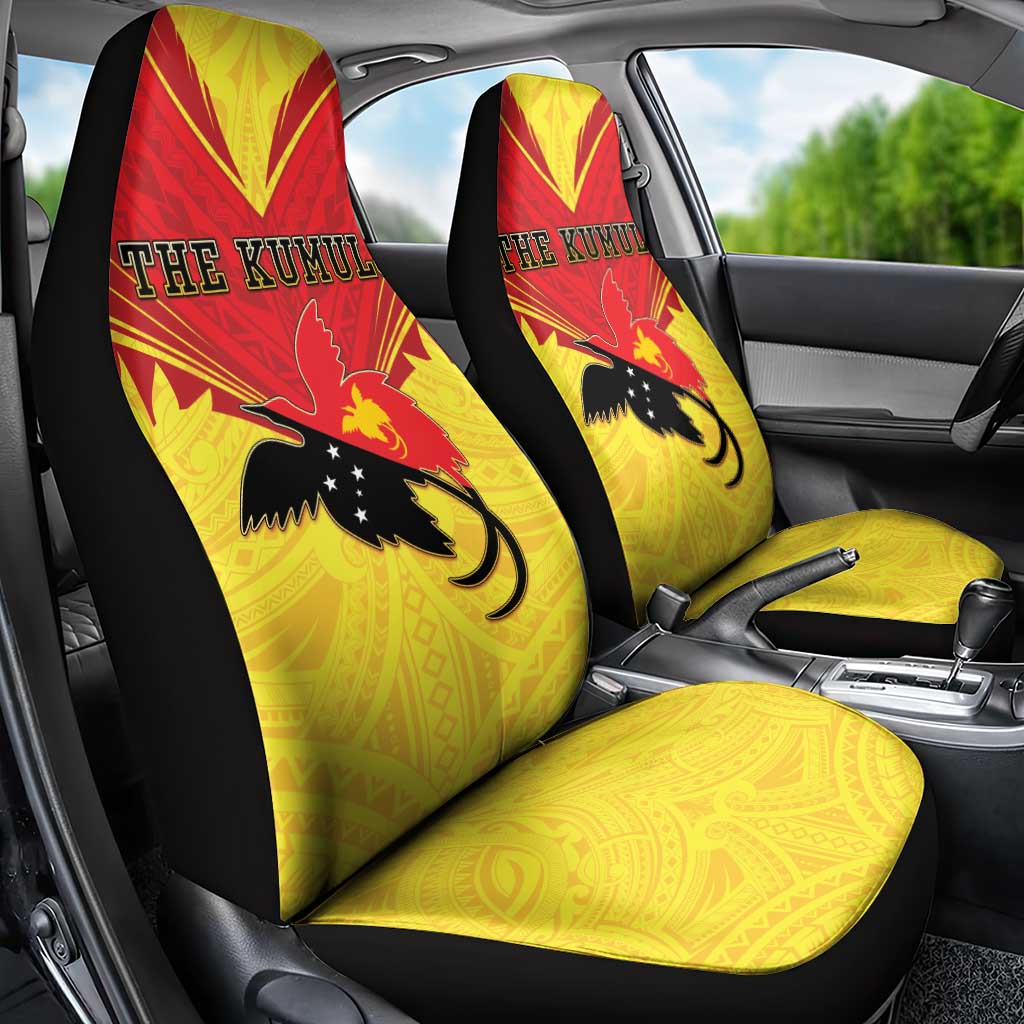 Papua New Guinea Rugby Car Seat Cover Kumuls Heritage LT05 - Polynesian Pride